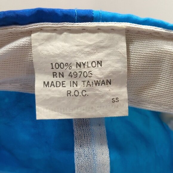 Vintage Camel Trucker Hat Mens Snapback Neon Blue Ball Cap Camel Joe - Picture 8 of 8